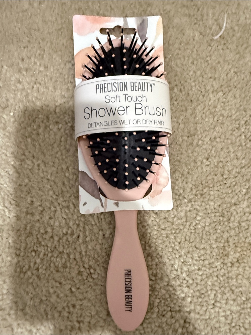 Precision Beauty Soft Touch Pink Shower Brush